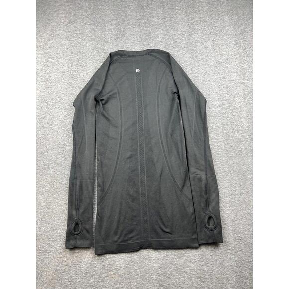 Lululemon Swiftly Tech Long Sleeve Top Black Size 2 - Picture 1 of 7